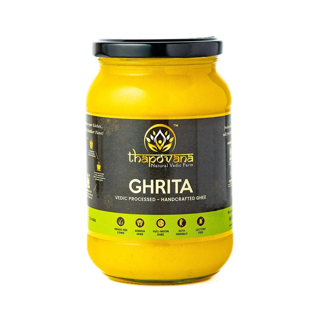 Vedic Ghee | Bilona | Organic | Full Moon - 250 ML